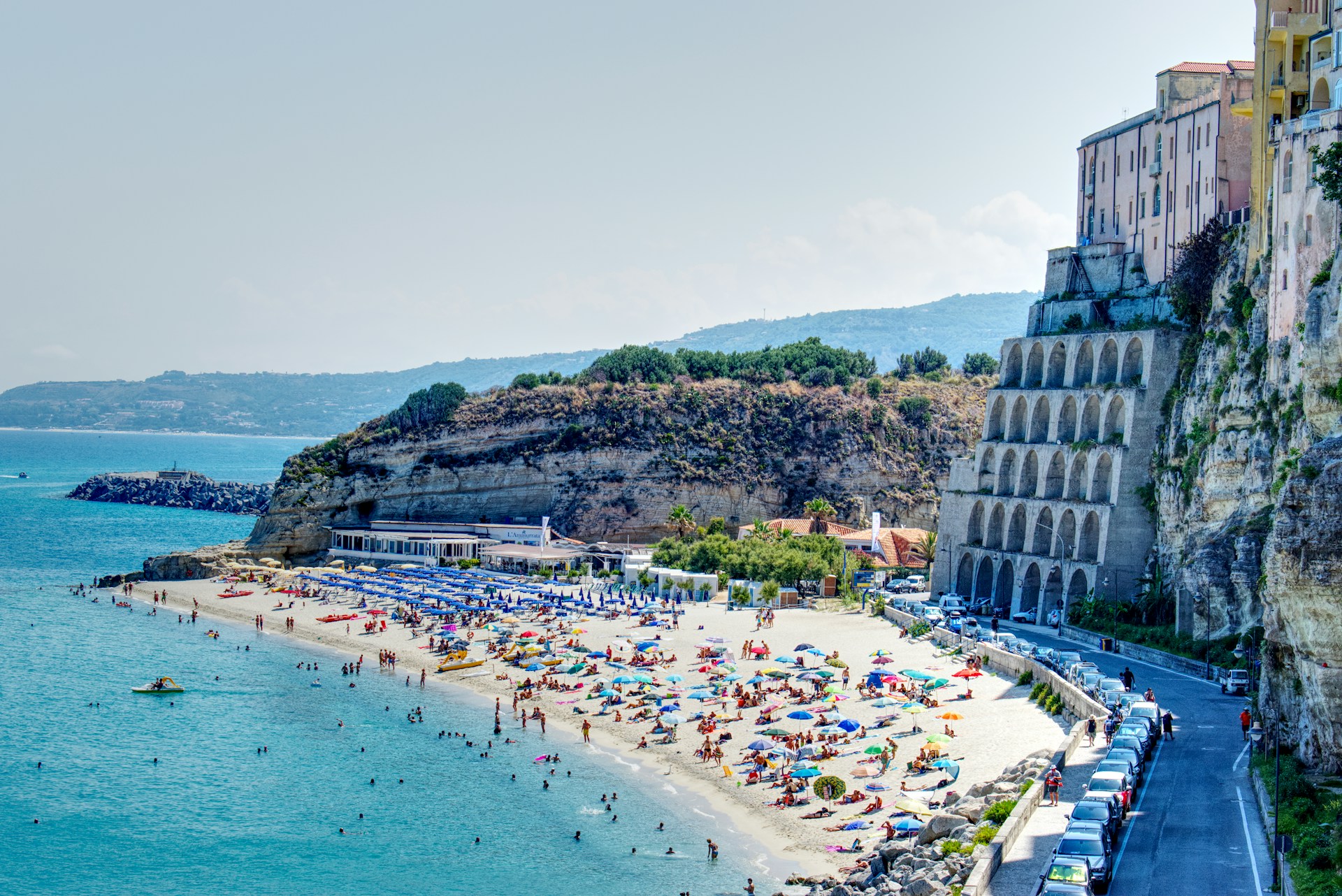 small town of tropea, italy