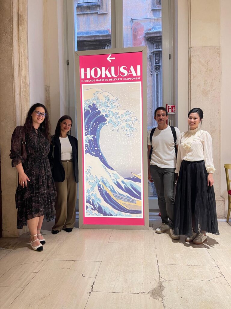 Welcome Association Italy at the exhibition “Hokusai: The Great Master of Japanese Art”